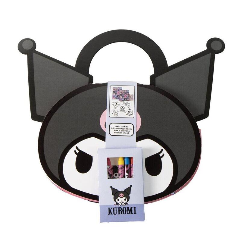 Pack De 6 Unidades - Album Actividades Coloreable Kuromi Hello Kitty