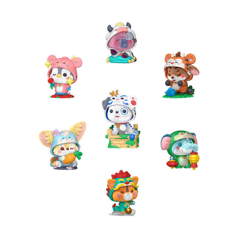 Pack De 6 Unidades - Blind Box Figura Kiguzoomies Surtido