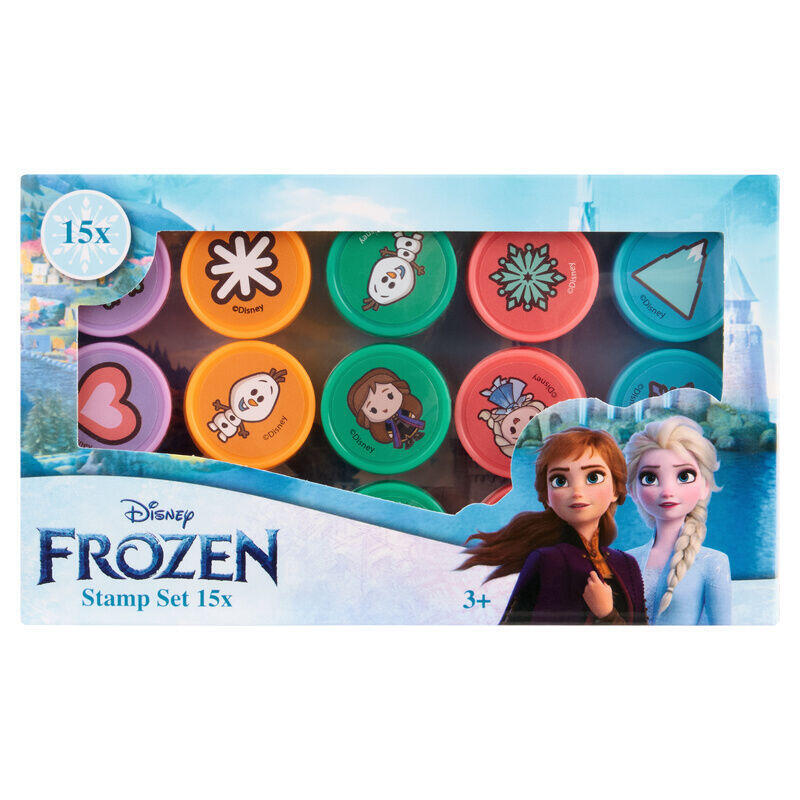 Pack De 6 Unidades - Blister 15 Sellos Frozen Disney