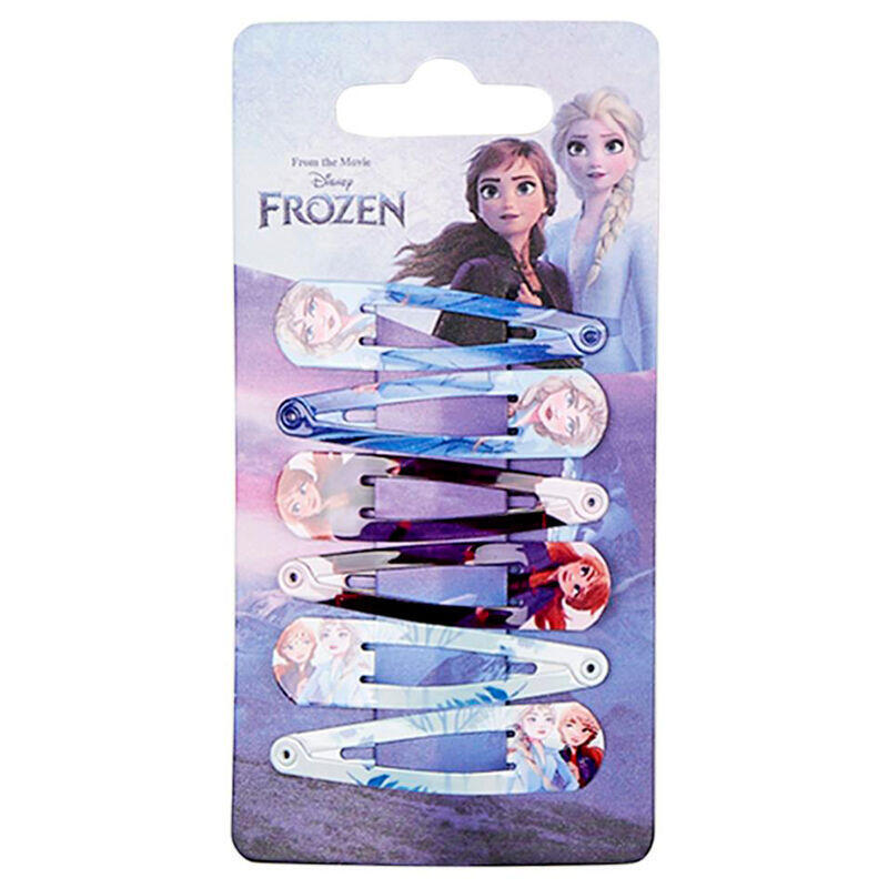 Pack De 6 Unidades - Blister 6 Horquillas Frozen Disney