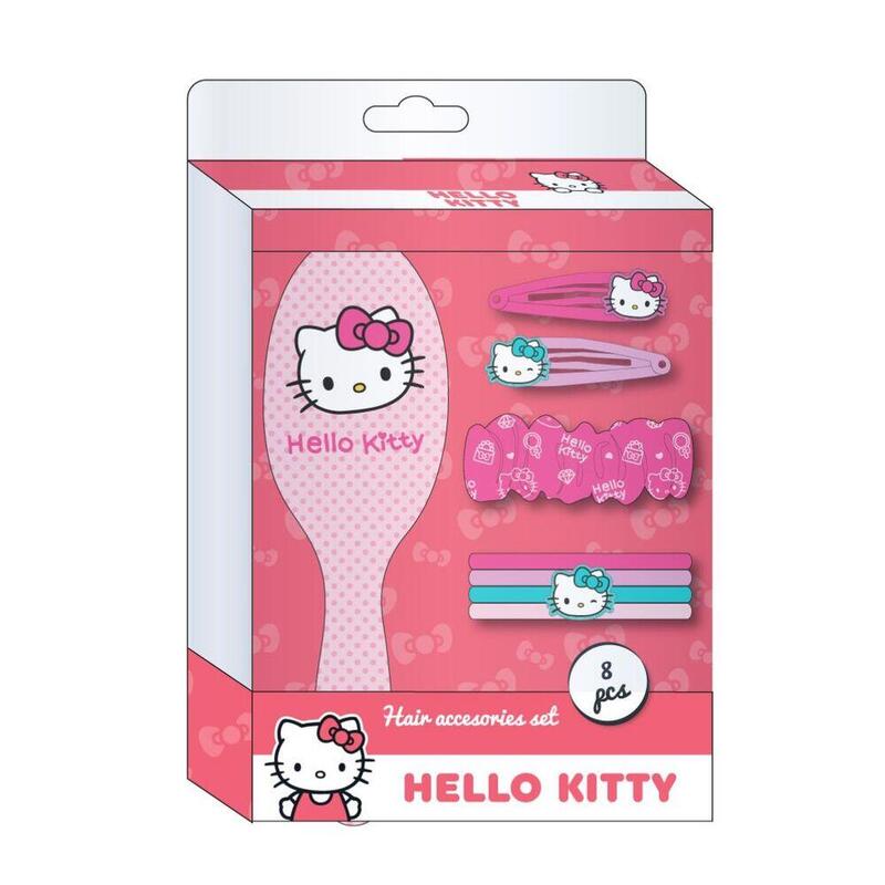 Pack De 6 Unidades - Blister Accesorios Belleza Hello Kitty