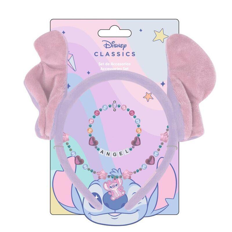Pack De 6 Unidades - Blister Bisuteria Angel Stitch Disney