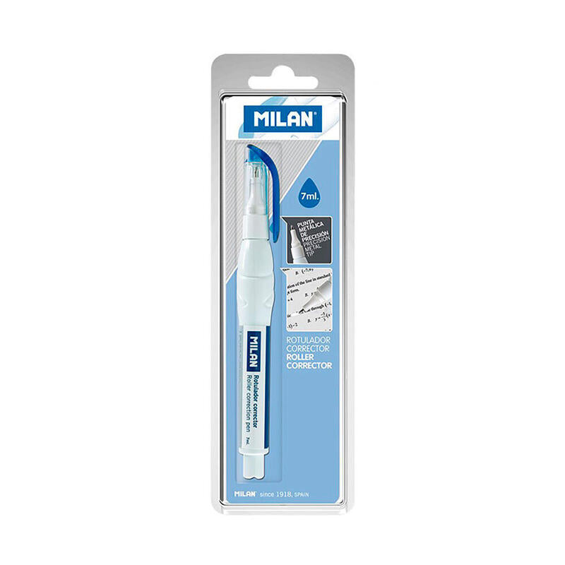 Pack De 6 Unidades - Blister Con Rotulador-Corrector Liquido 7ml Milan