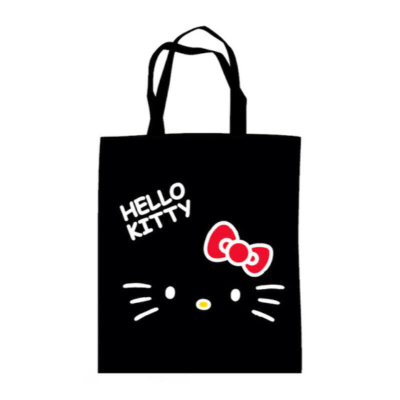 Pack De 6 Unidades - Bolsa Shopping Black Hello Kitty