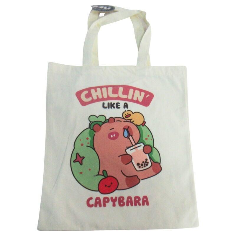 Pack De 6 Unidades - Bolsa Shopping Chillin Capibara
