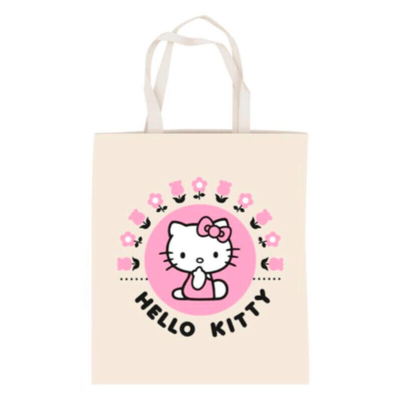 Pack De 6 Unidades - Bolsa Shopping Pink Circle Hello Kitty
