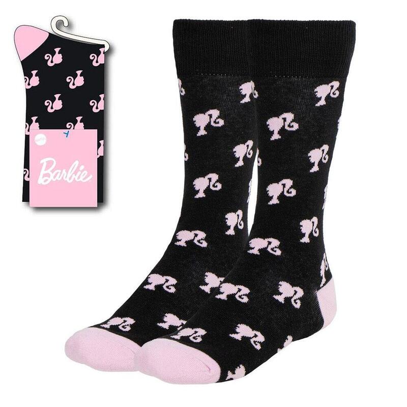 Pack De 6 Unidades - Calcetines Barbie Adulto