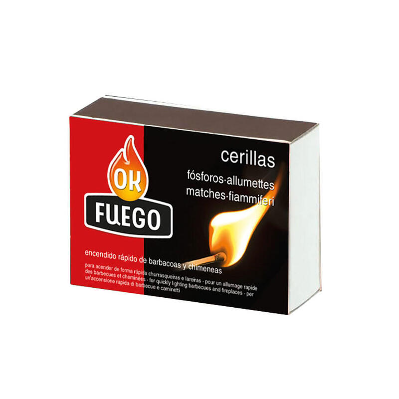 Pack De 6 Unidades - Cerillas De Cocina 100 Uds X 3 Cajas