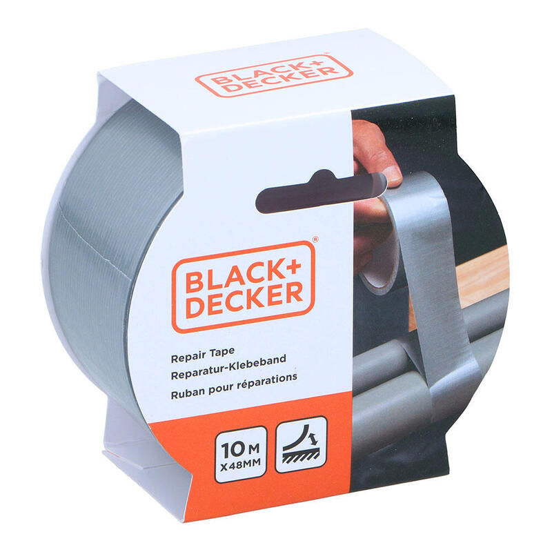 Pack De 6 Unidades - Cinta Americana Universal, Plata, 48 Mm X 10 M