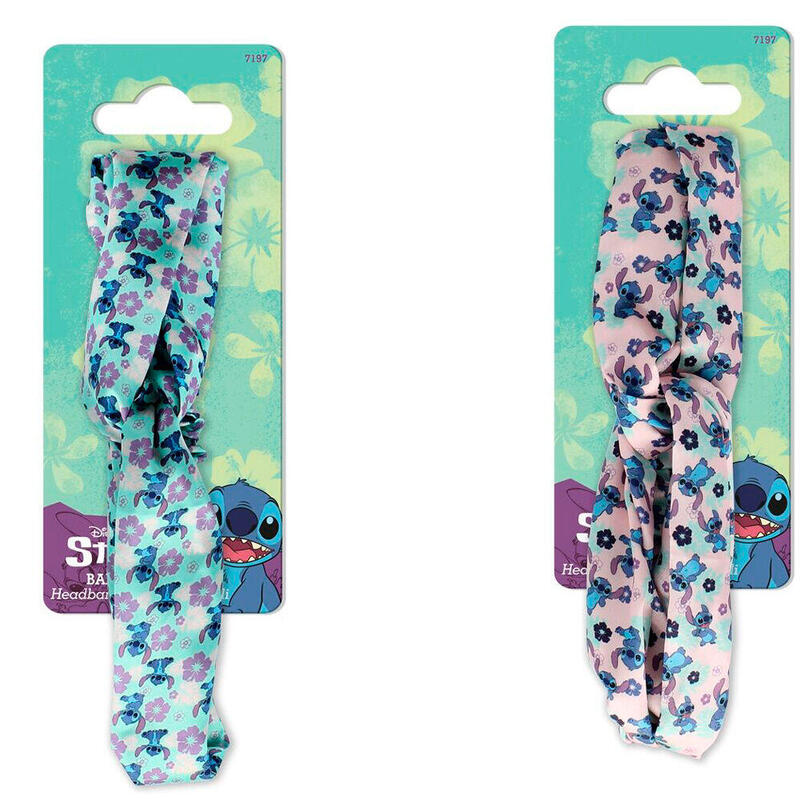 Pack De 6 Unidades - Cinta Elastica Pelo Stitch Disney Surtido