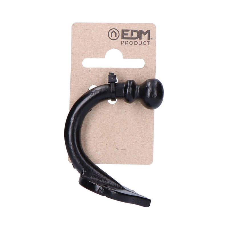 Pack De 6 Unidades - Colgador Base Lanza H° Negro Edm