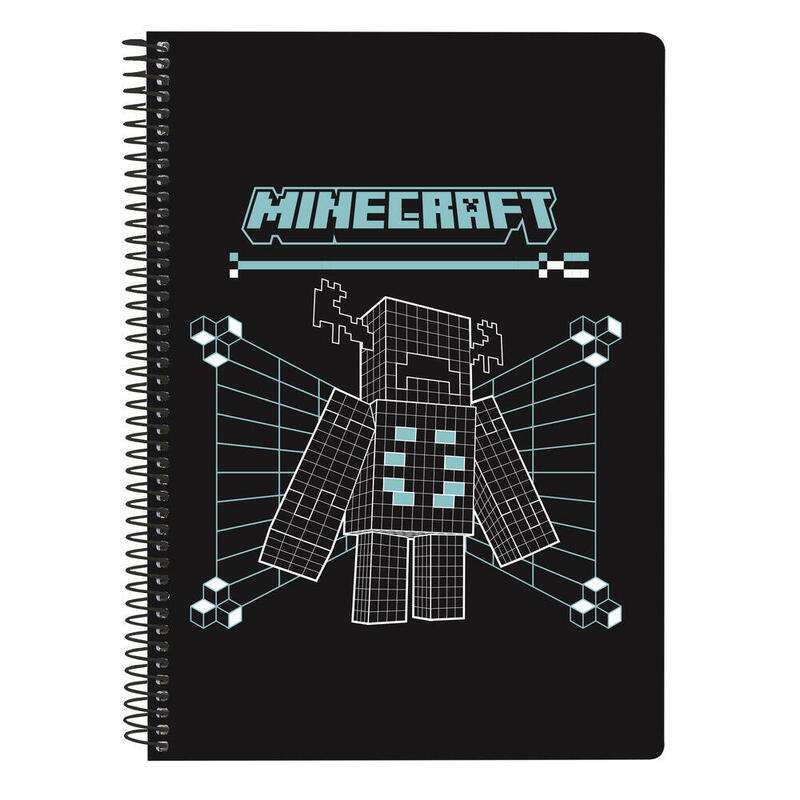 Pack De 6 Unidades - Cuaderno A5 Screen Minecraft Surtido