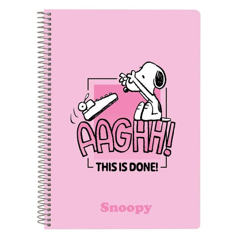 Pack De 6 Unidades - Cuaderno A5 Snoopy