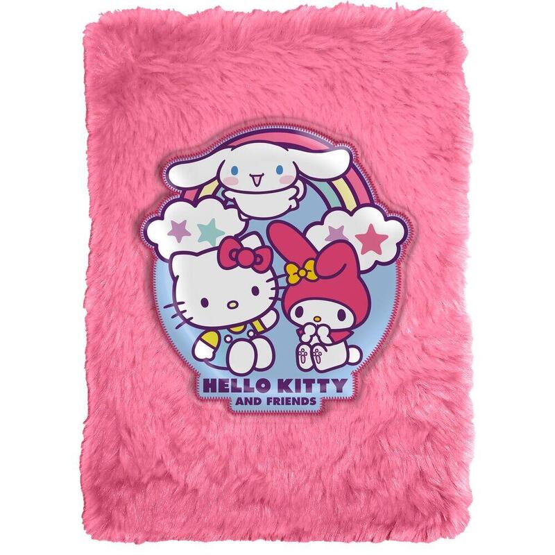 Pack De 6 Unidades - Cuaderno Peluche A5 Hello Kitty And Friends