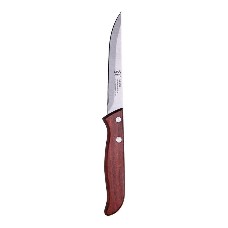 Pack De 6 Unidades - Cuchillo Multiusos 10 Cm Acero Inox Pakka Sg-4235 San Ignacio