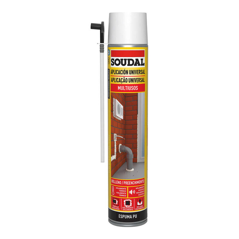 Pack De 6 Unidades - Espuma Canula Clasica 750ml 115797 Soudal