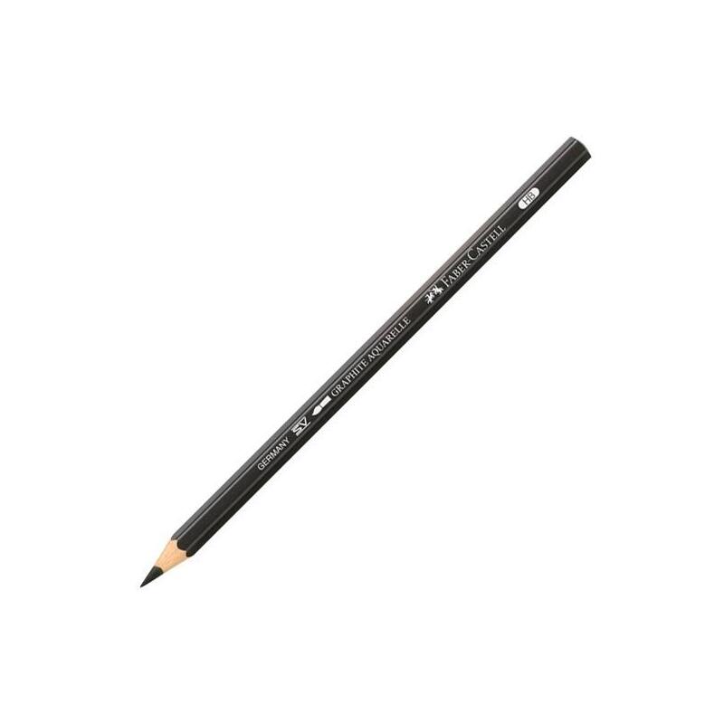 Pack De 6 Unidades Faber Castell Lápiz De Grafito Hb Acuarelable