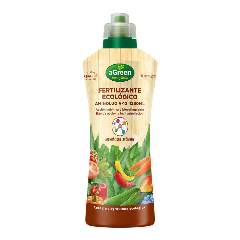 Pack De 6 Unidades - Fertilizante Orgánico Eco 1250ml Agreen