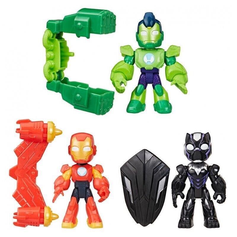 Pack De 6 Unidades - Figura Iron Man Y Su Superquipo Marvel Surtido