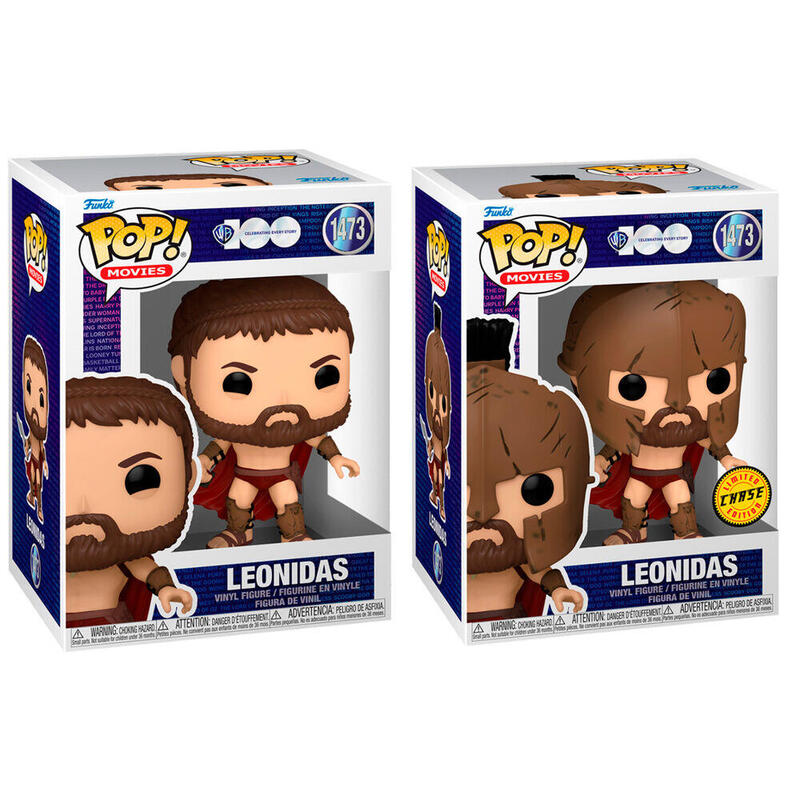 Pack De 6 Unidades - Figura Pop 300 Leonidas 5 + 1 Chase