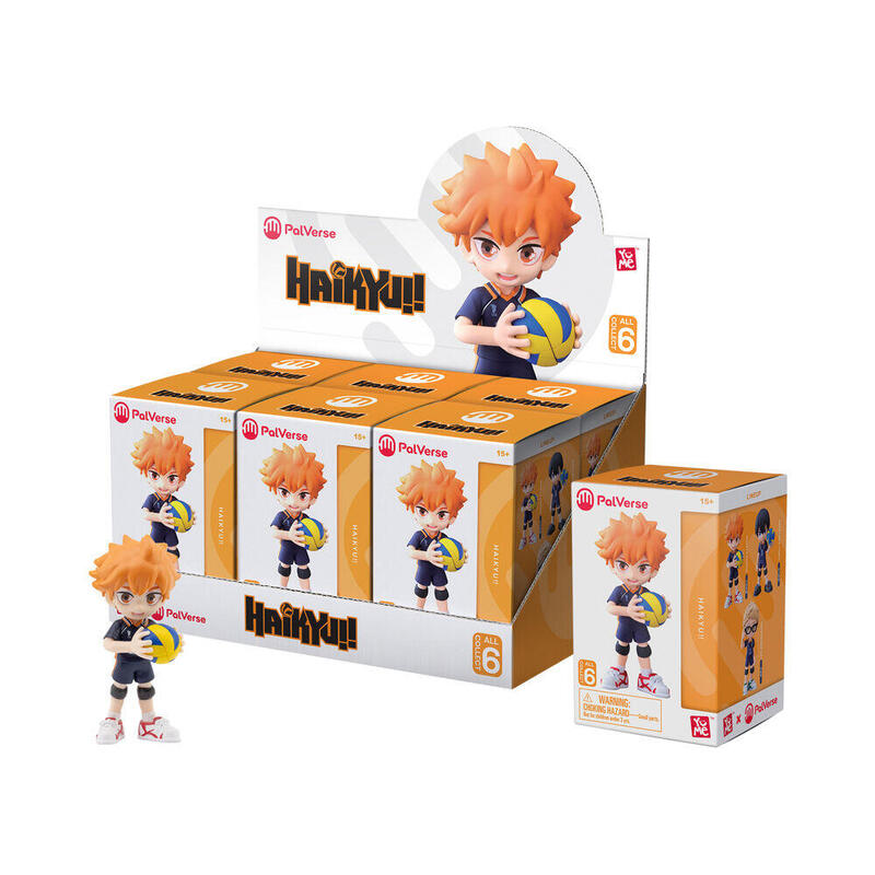 Pack De 6 Unidades - Figura Sorpresa Haikyu!! 9cm Surtido