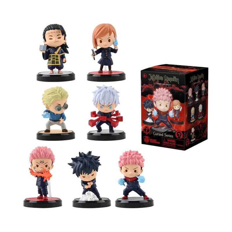 Pack De 6 Unidades - Figura Sorpresa Jujutsu Kaisen Surtido