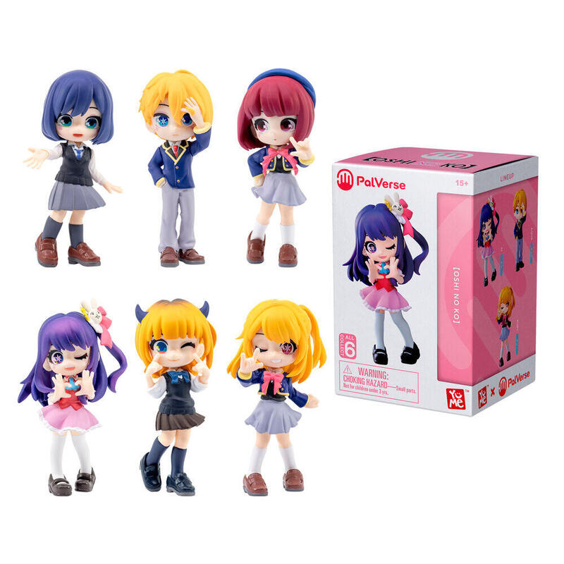 Pack De 6 Unidades - Figura Sorpresa Oshi No Ko 9cm Surtido