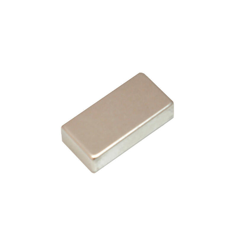 Pack De 6 Unidades - Imán Neodimio Bloque Im30 Níquel 20 X 10 X 5 Mm