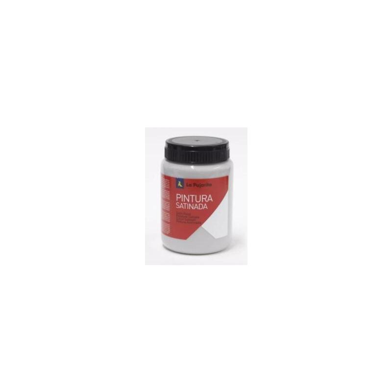 Pack De 6 Unidades La Pajarita Témpera Escolar Bote De 35ml Satinada Gris L-40