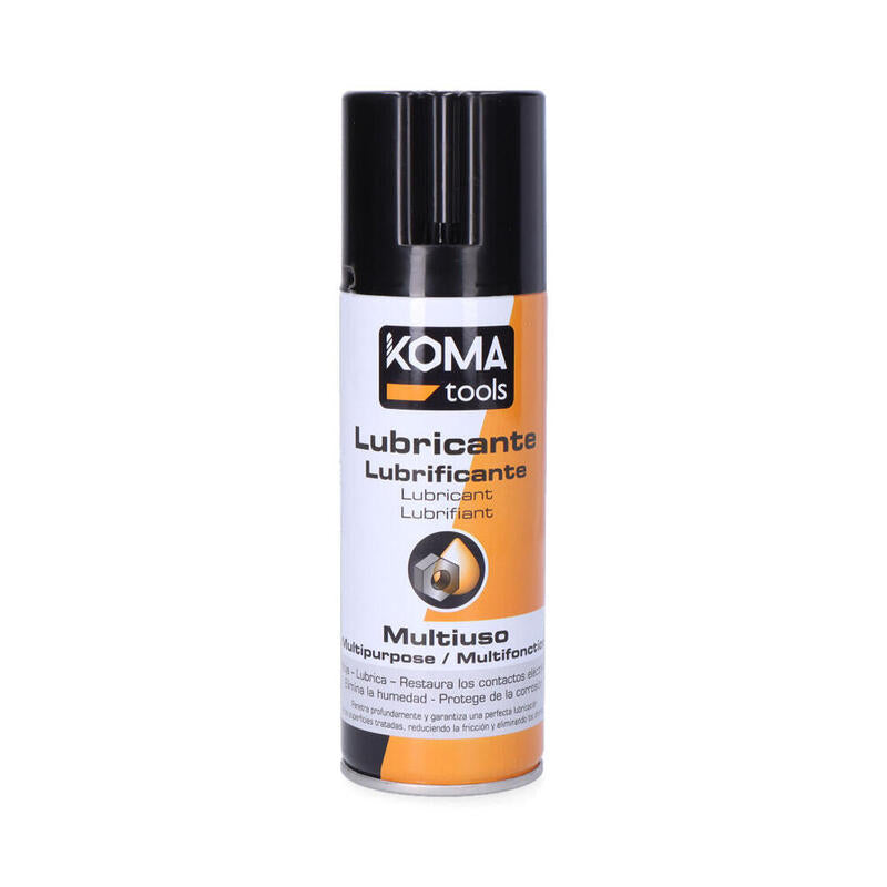 Pack De 6 Unidades - Lubricante Multiusos Spray 200ml Koma Tools