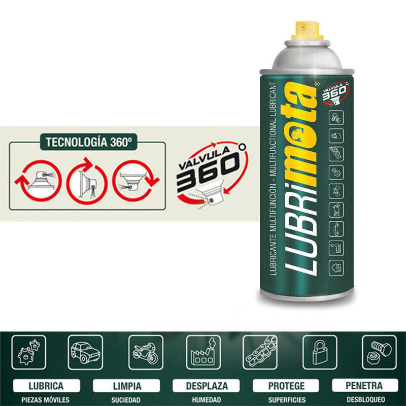 Pack De 6 Unidades - Lubrimota 216ml 155g Mota