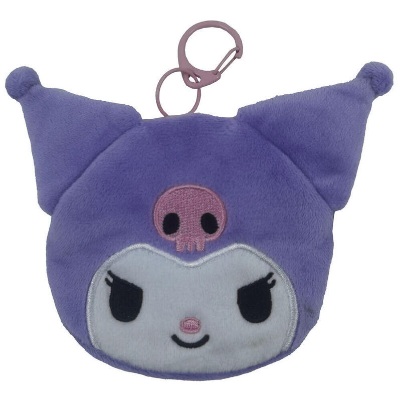 Pack De 6 Unidades - Monedero Peluche 3d Kuromi Hello Kitty