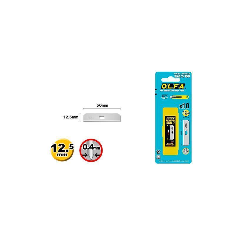 Pack De 6 Unidades Olfa Repuesto Cutter Cortadores De 12,5 Mm / Cuchilla Fracturable