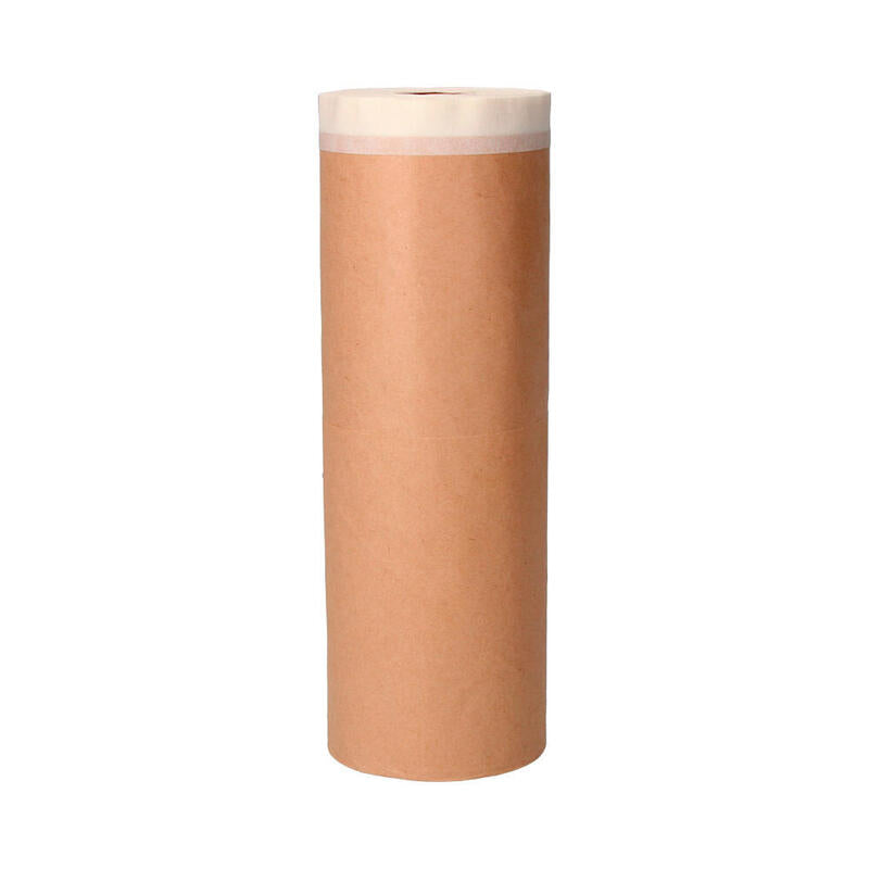 Pack De 6 Unidades - Papel Con Cinta Adhesiva Para Pintor 20m X 30cm