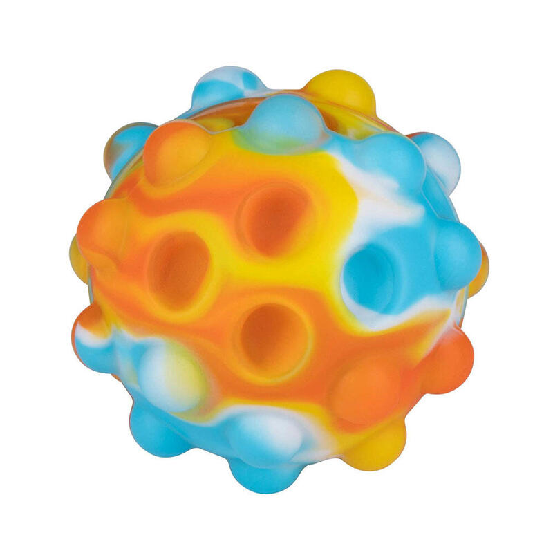 Pack De 6 Unidades - Pelota Antiestrés Burbujas Ø7cm Colores Surtidos Eddy Toys