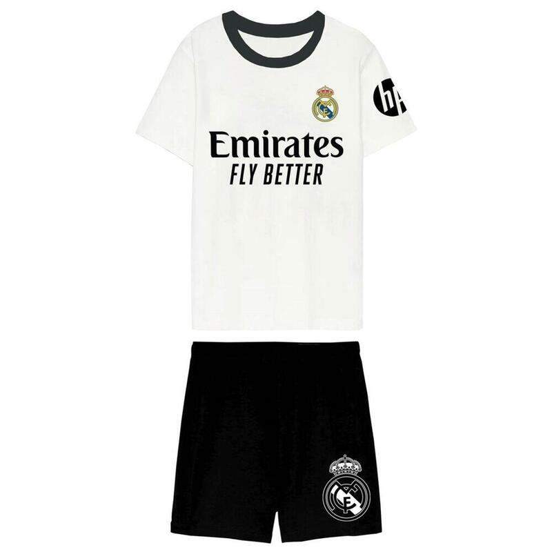 Pack De 6 Unidades - Pijama Real Madrid Algodon Infantil