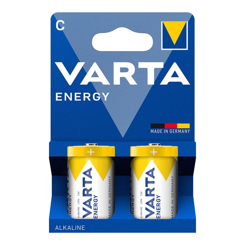 Pack De 6 Unidades - Pila Alkalina Energy C- Lr14 (Blister 2 Uds) Ø26,2 X 50 Mm