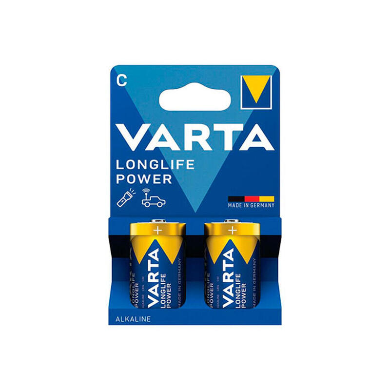 Pack De 6 Unidades - Pila Alkalina Longlife Power C- Lr14 (Blister 2 Unid.) Ø26,2 X 50 Mm