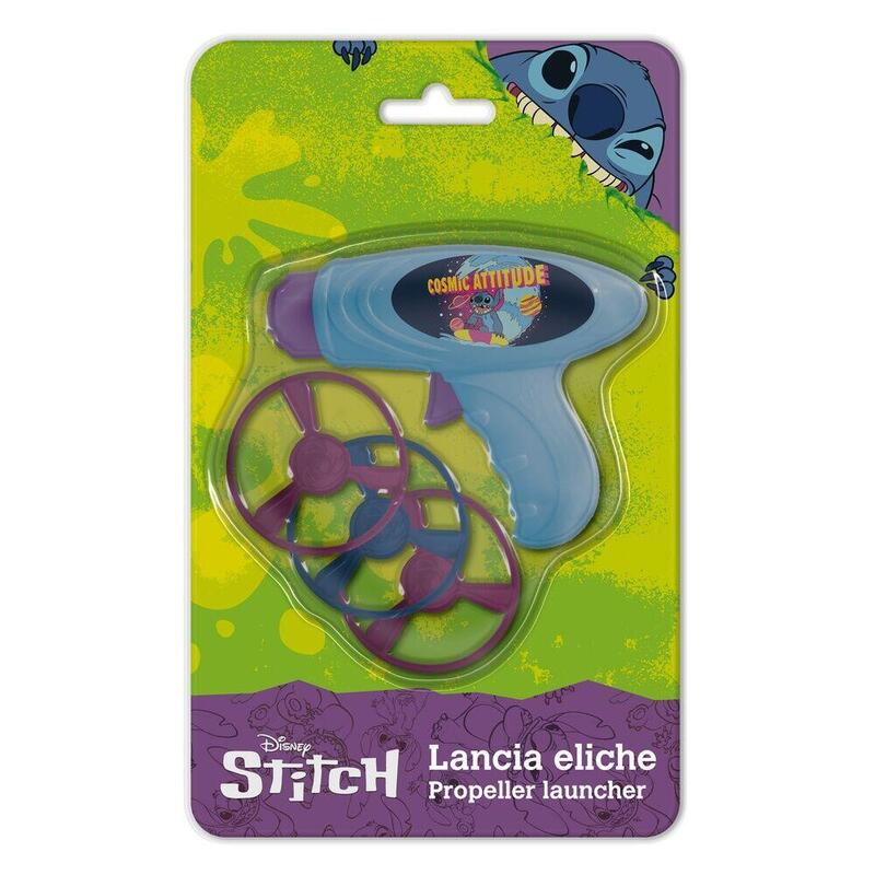 Pack De 6 Unidades - Pistola Lanza Helices Stitch Disney