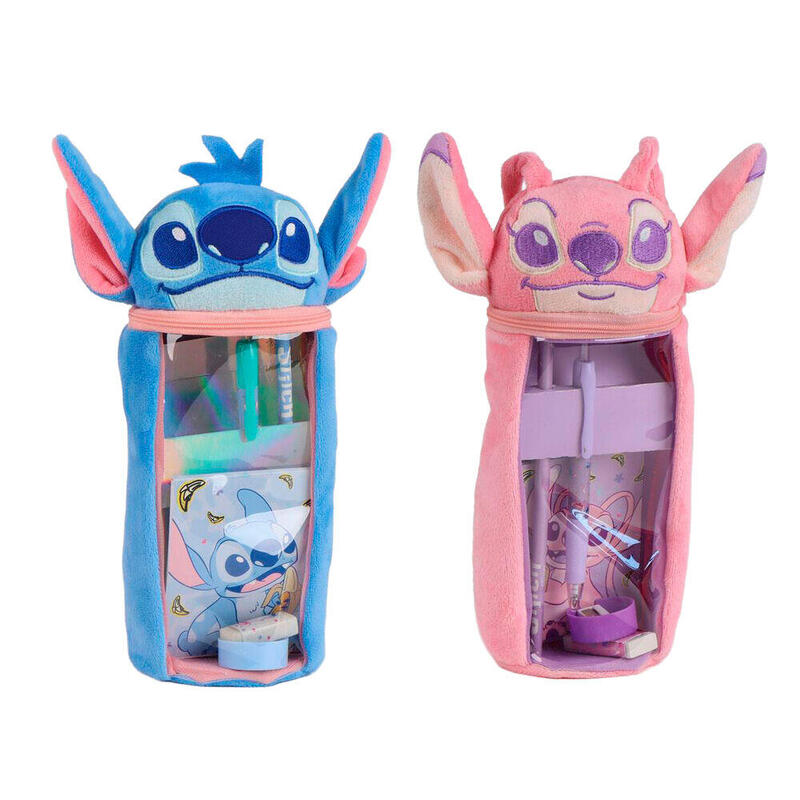 Pack De 6 Unidades - Portatodo Peluche Stitch Disney Surtido