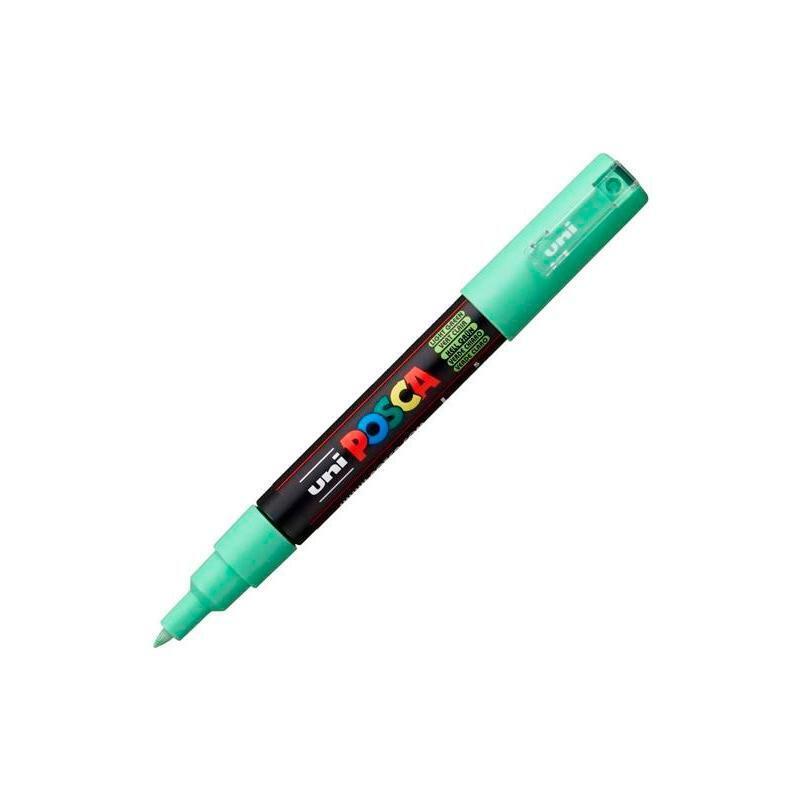 Pack De 6 Unidades Posca Marcador Pc-1m No Permanente Punta Fina 0.7-1mm Verde Claro