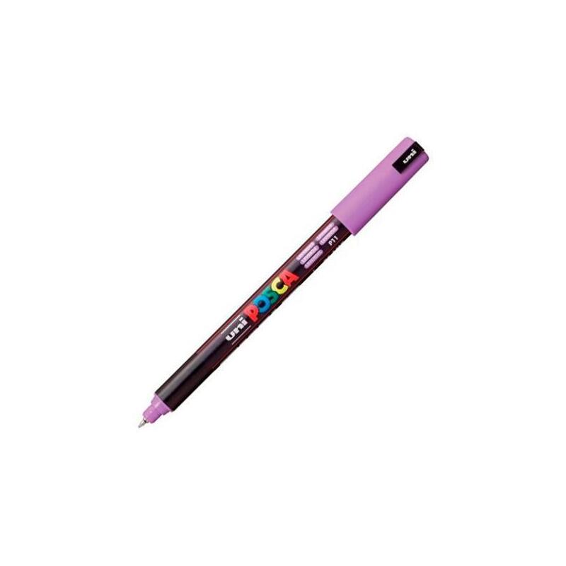 Pack De 6 Unidades Posca Marcador Pc-1mr No Permanente Punta Extrafina 0.7mm Lavanda