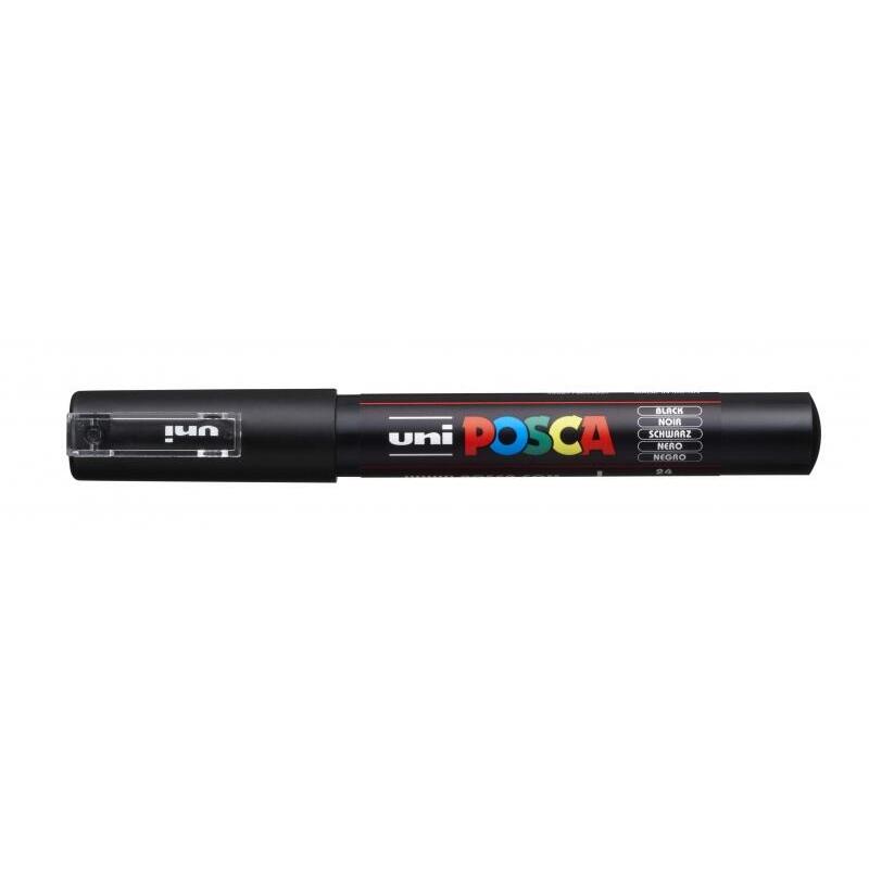 Pack De 6 Unidades Posca Pc-1m Marcador De Pintura - Punta De Poliester Conica 0.7mm - Ancho De Trazo 0.7mm - Tinta