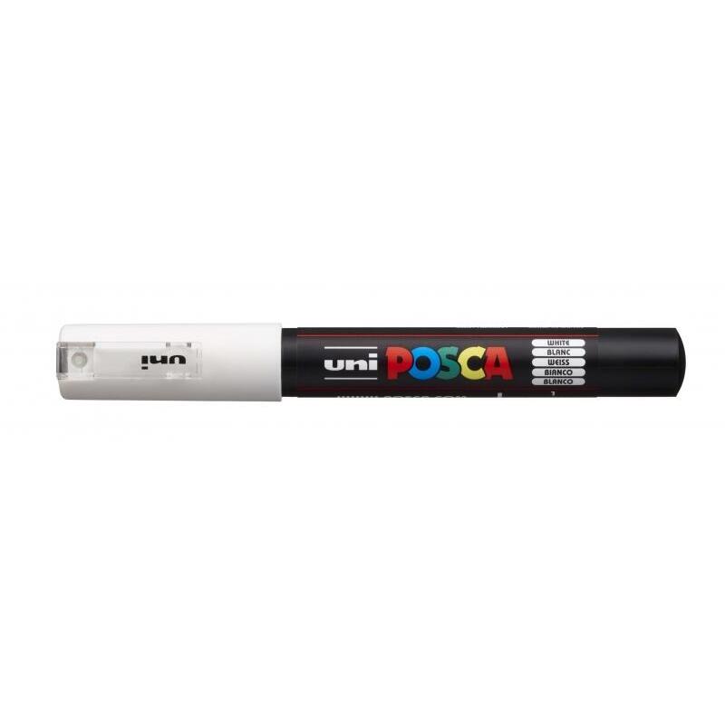 Pack De 6 Unidades Posca Pc-1m Marcador De Pintura - Punta De Poliester Conica 0.7mm - Tinta Base Al Agua - Resistente