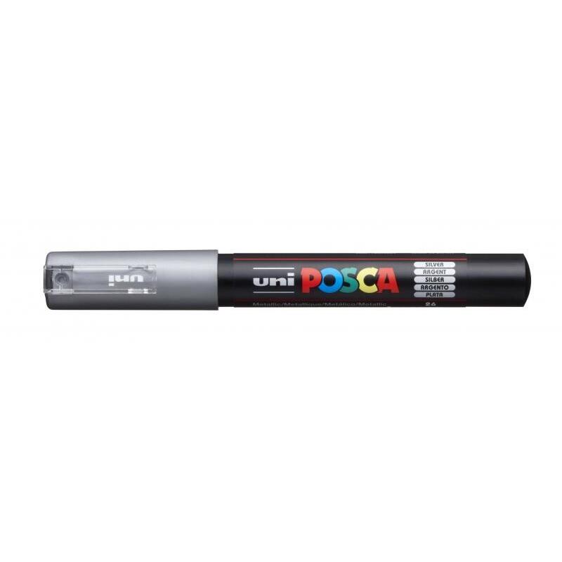 Pack De 6 Unidades Posca Pc-1m Marcador De Pintura - Punta De Poliester Conica 0.7mm - Tinta Base Al Agua - Resistente