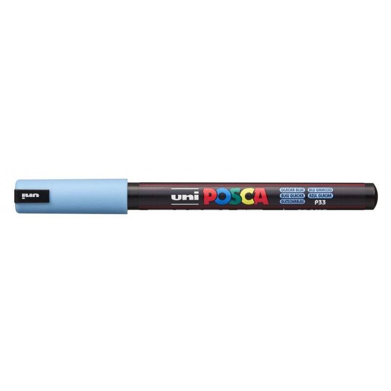 Pack De 6 Unidades Posca Pc-1mr Marcador De Pintura - Punta Roller De Fibra 0.7mm - Tinta Pigmentada Base Al Agua -