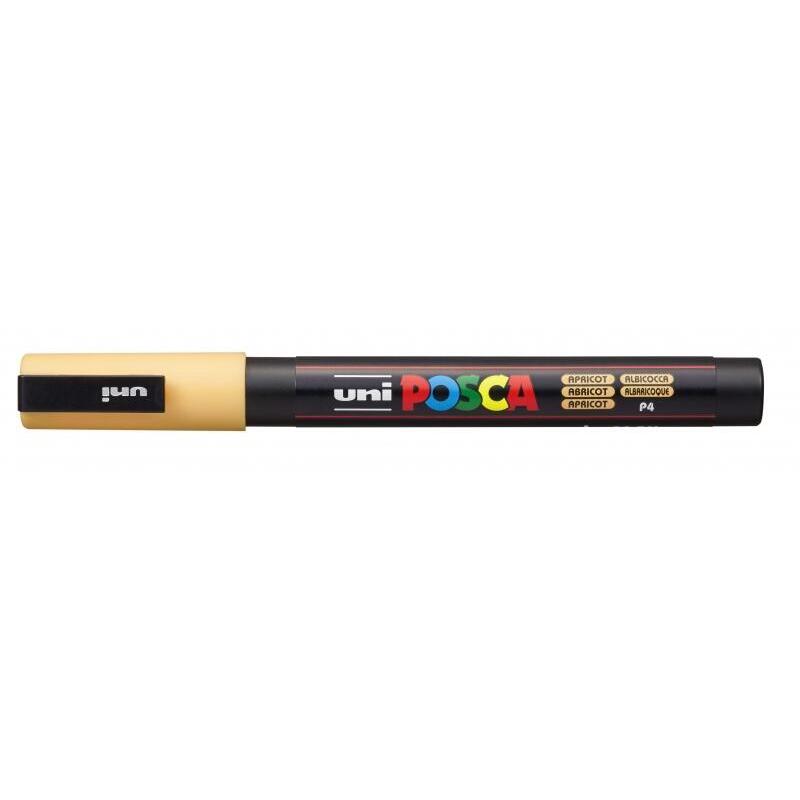 Pack De 6 Unidades Posca Pc-3m Marcador De Pintura - Punta Conica De Poliester 0.9-1.3mm - Tinta Base Al Agua -