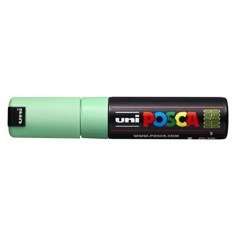 Pack De 6 Unidades Posca Pc-7m Marcador De Pintura - Punta De Bala 4.5-5.5mm - Tinta Base Al Agua - Resistente A La Luz