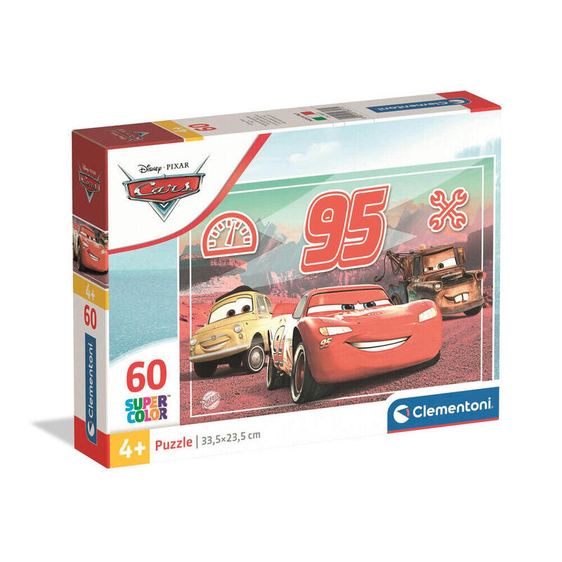 Pack De 6 Unidades - Puzzle Disney Cars 60pzs