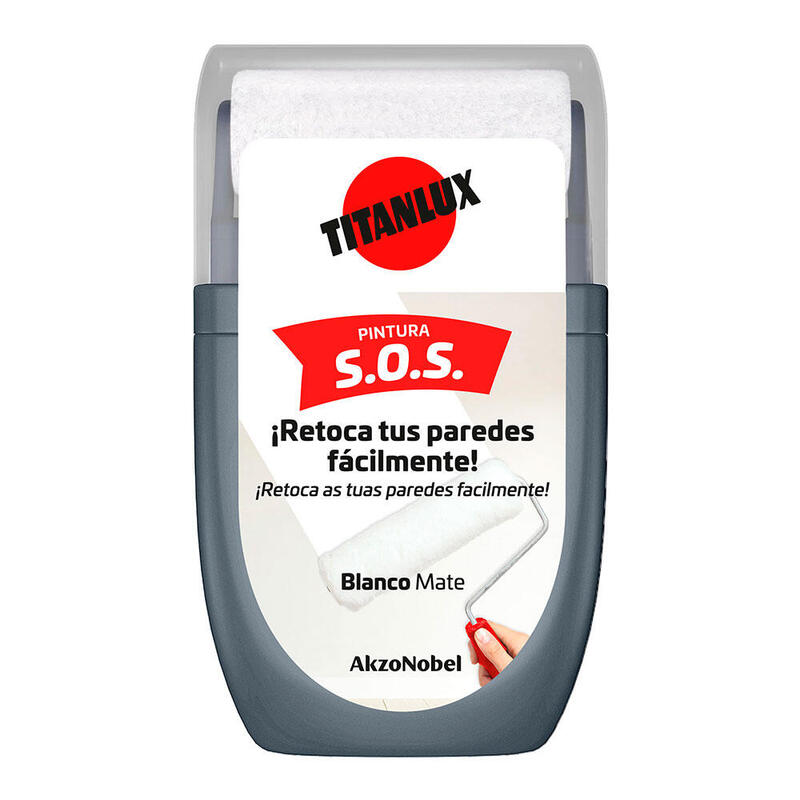 Pack De 6 Unidades - Retoques Sos Blanco Mate 0,030 L